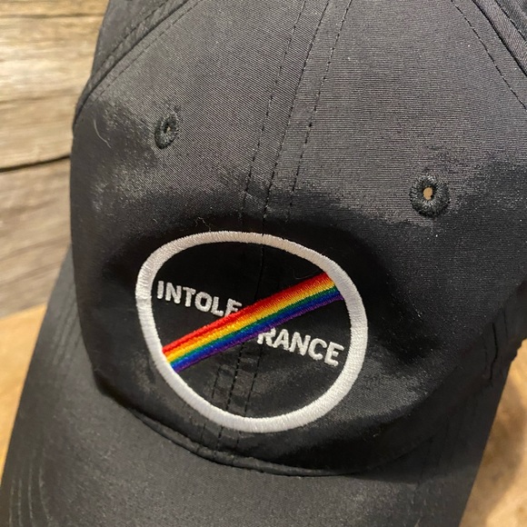 NWT KENNETH COLE No Intolerance 5 Panel Adjustable Nylon Cap Unisex - Picture 3 of 6